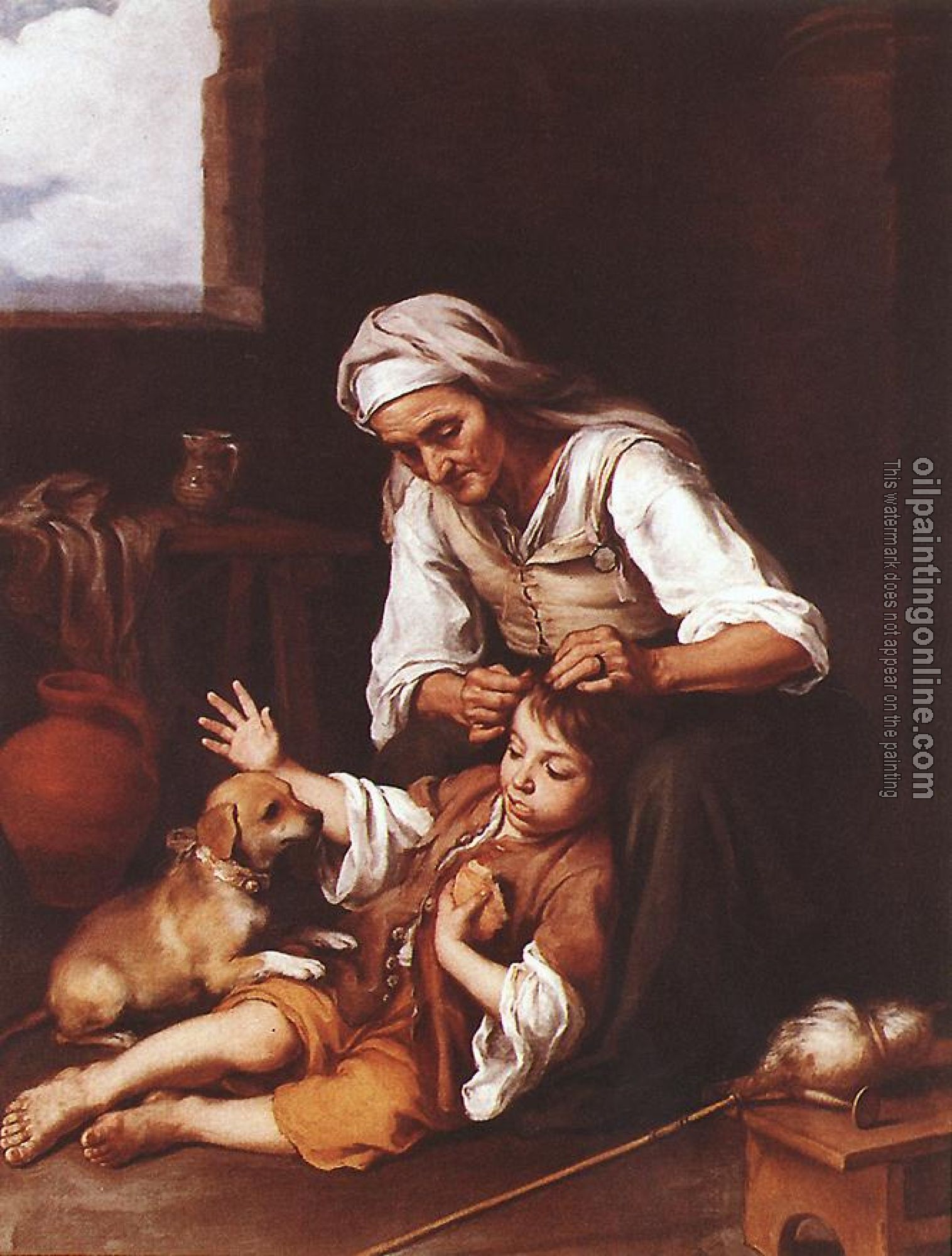 Murillo, Bartolome Esteban - The Toilette